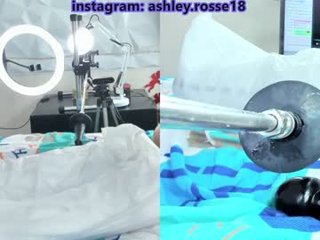 ashley_rossez7 latina cam babe crawls between machines, cums on herself & literally shakes with orgasms